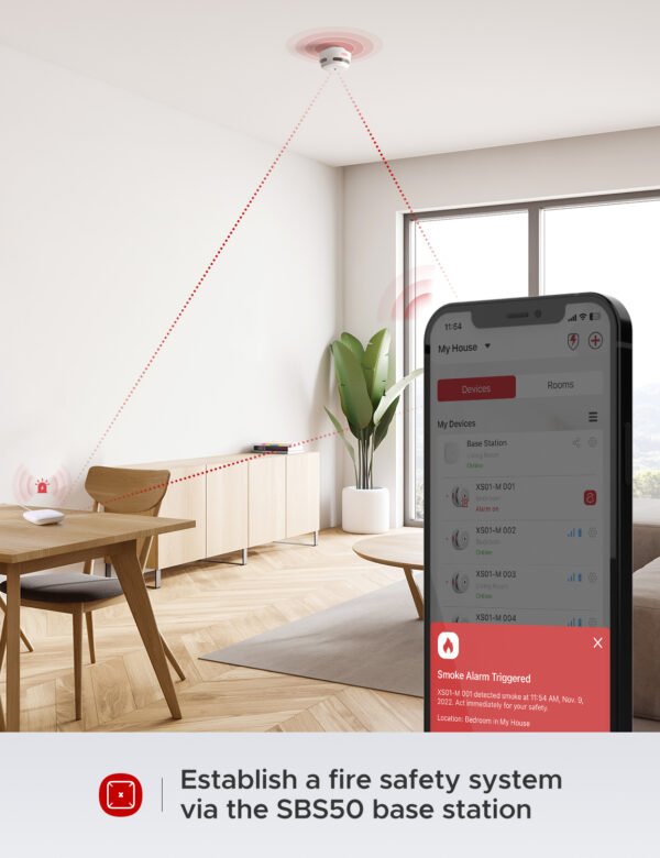 X-Sense Mini Smoke Detector